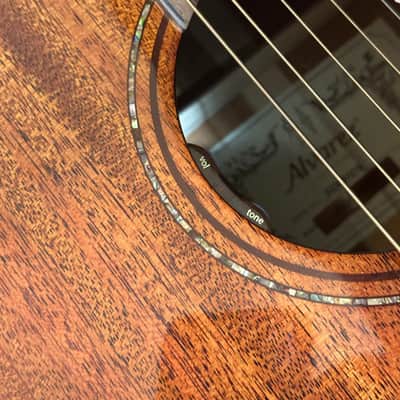 Alvarez MD66CE Mahogany Dreadnought Acoustic-Electric Guitar - Natural image 9