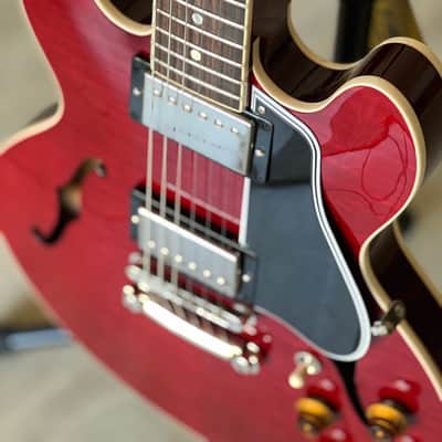 Gibson Custom CS-336 Guitar Figured Top Faded Cherry 6 lbs 6 oz image 10