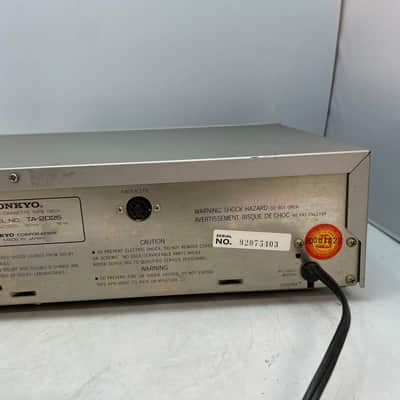 Onkyo TA-2025 Stereo 3-Motor Cassette Deck TESTED FOR PARTS/REPAIR ONLY image 8