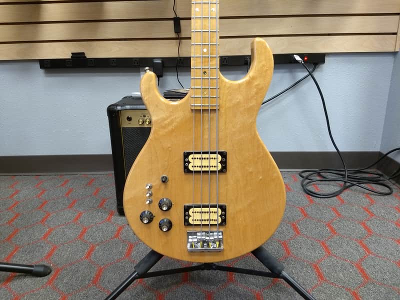 Carvin LB50 Stereo Left-Handed Bass natural image 1