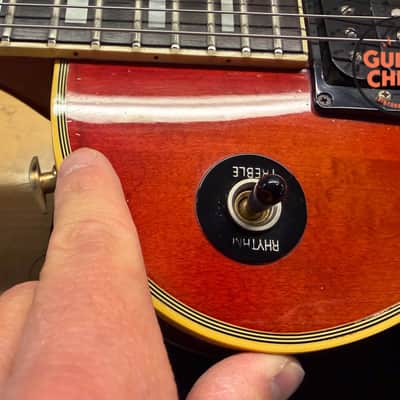 1982 Gibson Les Paul Custom Heritage Cherry Sunburst w/ Chainsaw Case & Rio Grande Pickups image 13