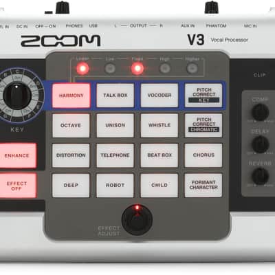Zoom V3 Multi-effects Vocal Processor image 1