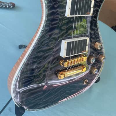 David Thomas McNaught McNaught #147 early 2000's - Blue Quilted Maple image 5