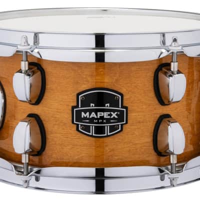 Mapex MPX Maple/Poplar Side Snare Drum - 5.5 x 10-inch - Natural with Chrome Hardware (MPNMP0550CNL) image 1