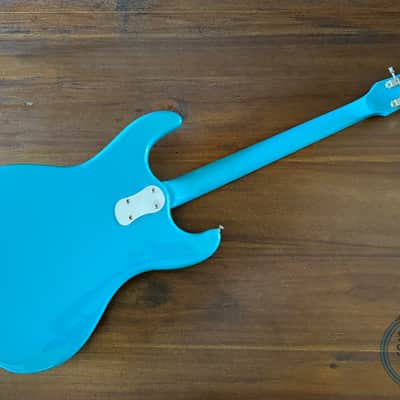 Mosrite of California Guitar, The Ventures '65, RARE, Marine Blue, 1990’s, OHSC image 4