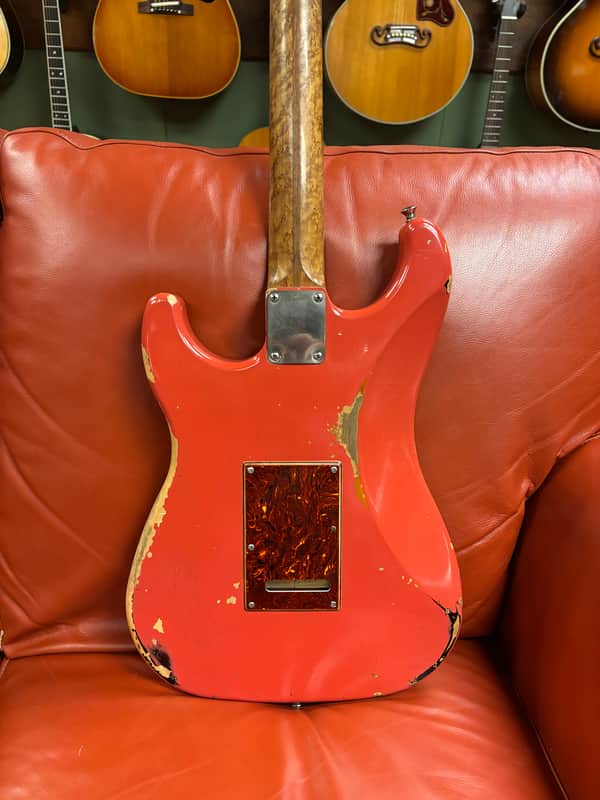 2017 LsL Instruments Saticoy Nacho Red over Three Tone Sunburst