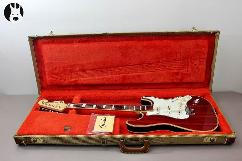 FENDER MIJ ST68-HO 1968 Fender Zebrawood Stratocaster 