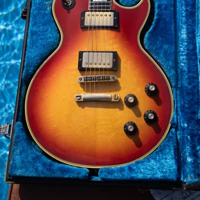 Vintage 1976 Greco EG-1000 (EG1000R) Les Paul Custom Reissue - Cherry Sunburst w Ebony Fingerboard & Rare U-3000 Pickups - Made In Japan - Pro Set Up w Perfect Frets/Action/Intonation image 7