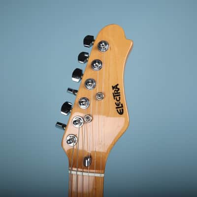 1980's Electra Telecaster Tele Maple Neck Electric Guitar image 5