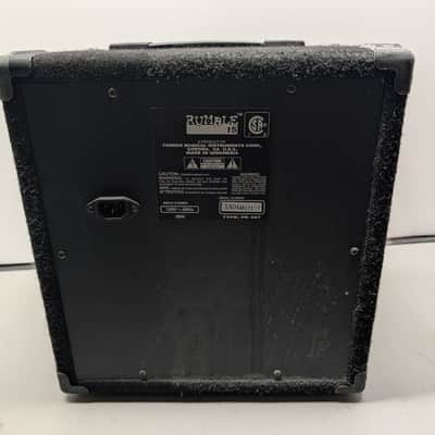 Fender Rumble 15 Bass Combo Amplifier Vintage Practice Amp Guitar Audio image 3