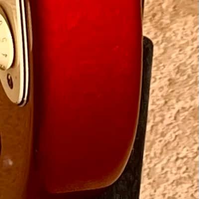 Fender 50th anniversary American Stratocaster 1996 - Candy apple red image 4