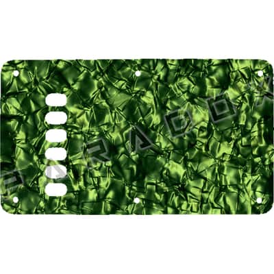 Custom Backplate For 2021 - 2024 Made in Indonesia Sterling Cutlass CT50 - Light Green Pearl/Black/White/Black .090"