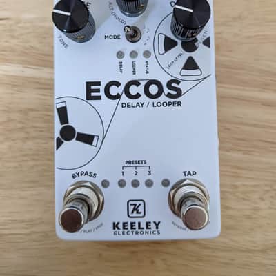 Keeley ECCOS Neo-Vintage Tape Delay 2019 - Present - White image 1