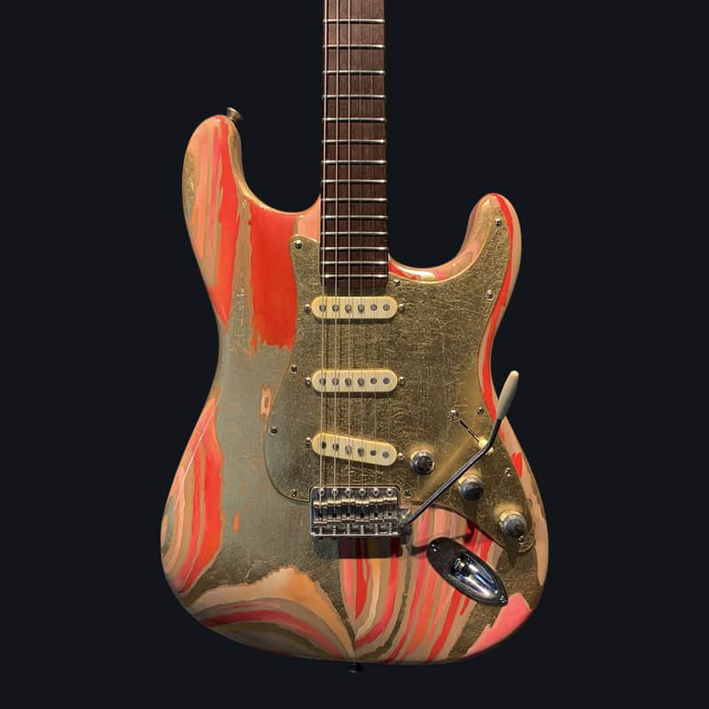Made to Order - FRANCHIN Mercury guitar Colorful Wood Grain Oil