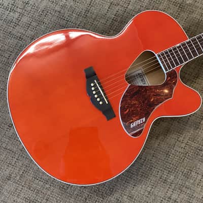 Gretsch G5022CE Rancher Jumbo Cutaway Electric Savannah Sunset image 2