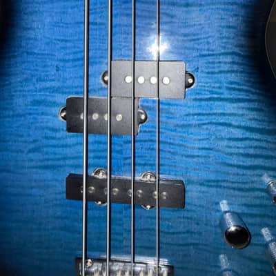 Ibanez GSR200FM 2005-2009 - Transparent Blue sunburst image 10