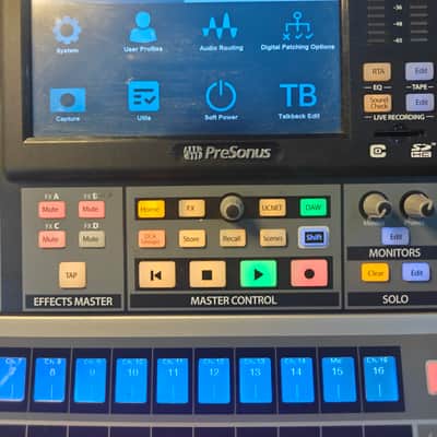 PreSonus StudioLive 32SC Subcompact Rackmount 32-Channel Digital Mixer and USB Audio Interface 2019 - Present - Black / Silver image 15