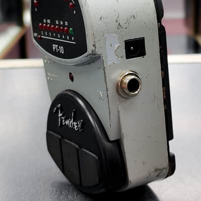 Fender PT-10 Chromatic Tuner Pedal 2000s - Silver image 5