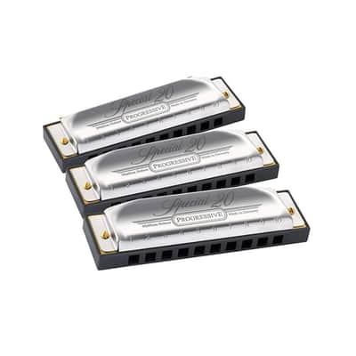 Hohner Special 20 Pro Pack 3-Piece Harmonicas image 1