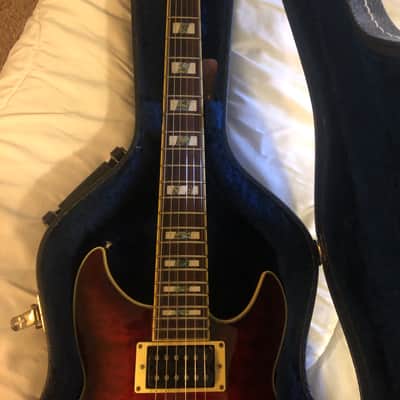 Ibanez Arx320 90’s - Red Quilt Top image 3