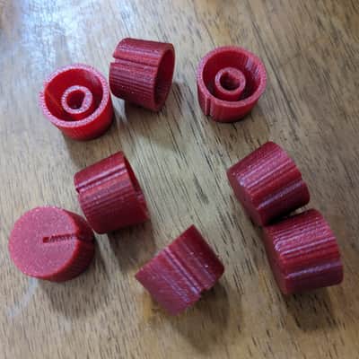 Unbranded 3D printed amp knobs 2023 image 3