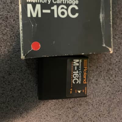 Roland M-16C Memory Cartridge for TR-707, TR-727, TR-909, JX-3P, JX-8P, JX-10