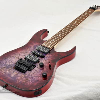 Ibanez RG470PB Poplar Burl - Red Eclipse Burst image 9