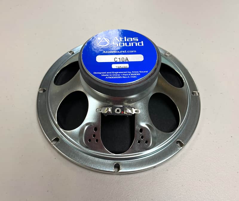 Atlas Sound C10A 8" 8 ohm Guitar Speaker 25 watts image 1