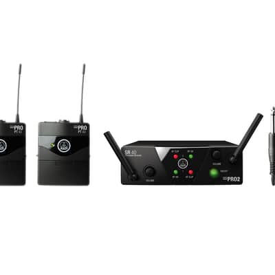 AKG WMS40 Mini Dual Instrument Set - Bands A and B