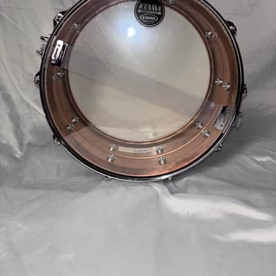 Ludwig LC663 Copper Phonic 6.5x14" 10-Lug Snare Drum 2016 - Present - Raw Copper image 6