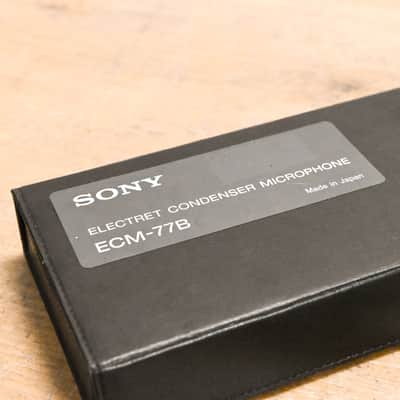 Sony ECM-77B Miniature Omnidirectional Lavalier Mic CG012VZ image 4