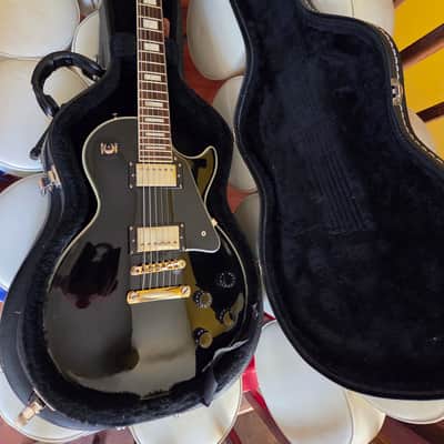 Epiphone Les Paul Custom Electric Guitar Ebony image 15