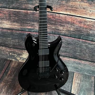 Used Washburn USA Custom Shop Idol WI-556 B Electric Guitar with Case - Gloss Black image 8