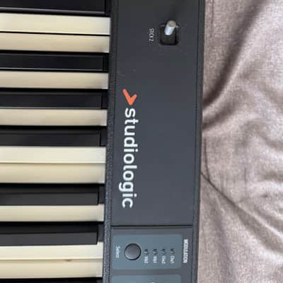 Studiologic Numa Compact 2x 88-Key Semi-Weighted Piano 2018 - Black image 3