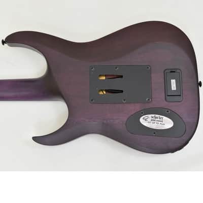 Schecter Banshee GT FR Guitar Satin Trans Purple B-Stock 3598 image 6