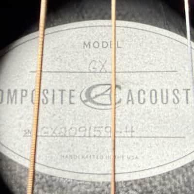 Composite Acoustics GX 2010 - Carbon Fiber image 4