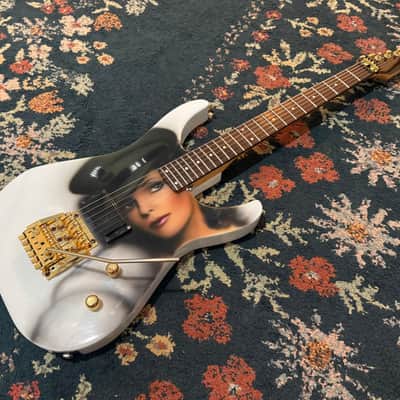 Chandler Super Strat 1980's - White image 5