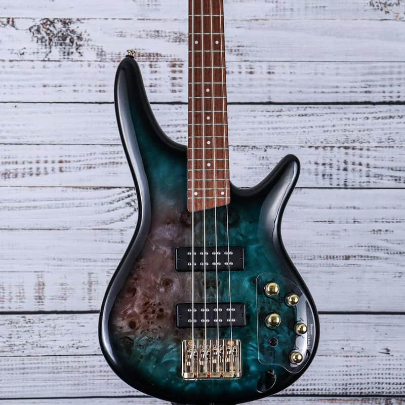 Ibanez SR Standard 4 String Electric Bass | Tropical Seafloor Burst | SR400EPBDX