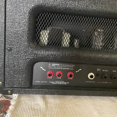 Marshall DSL100H 2-Channel 100-Watt Guitar Amp Head 2012 - 2017 - Black image 9