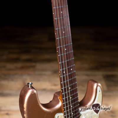 Shabat Lynx HSH Alder S-Style w/ Flame Roasted Maple & RW – Rose Gold image 4