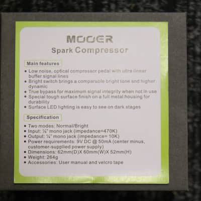 Mooer Spark compressor pedal image 9