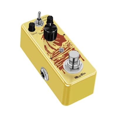 IOppWin Optical Compressor Pedal for Electric Guitar & Bass, Classic Analog Comp Effect with Smooth Attack & Decay, True Bypass, Mini Size Metal Housing image 4