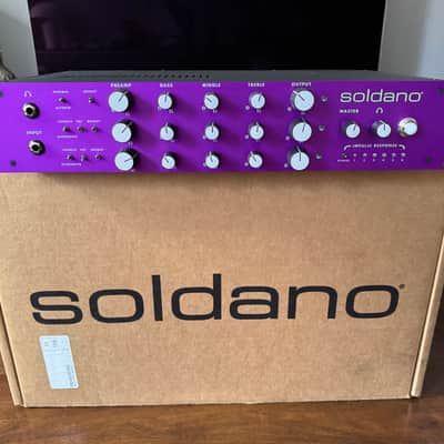 Soldano X88-IR Rackmount Guitar Preamp 2024 - Present - Purple image 7