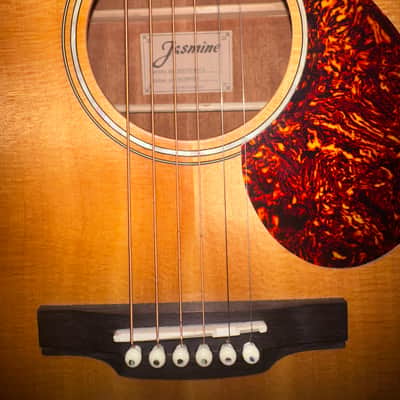 Jasmine JD37CE-NAT J-Series Dreadnought with Electronics 2010s - Natural image 2