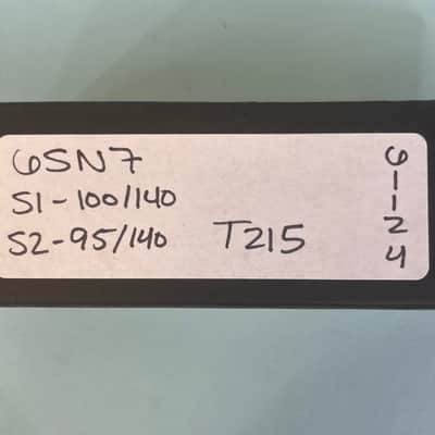 1957 General Electric 6SN7GTB Vintage Hewlett-Packard Preamp Tube! T215 image 7