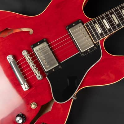 2014 Gibson Custom Shop 50th Anniversary '63 ES-335TDC VOS - Faded Cherry | USA Memphis 1963 Reissue Block Inlays 3.56kg | CoA OHSC image 20