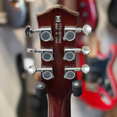 Gretsch G5220 BT BroadTron Jet in Dark Cherry Metallic w/ Case image 14