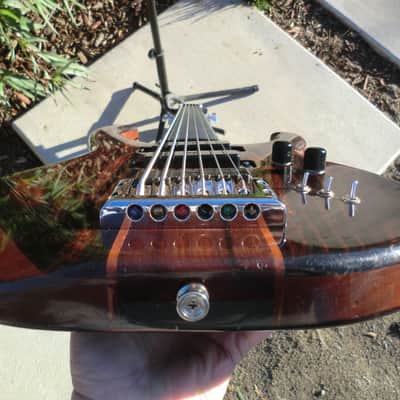 Late 80's Model Modulus Quantum 6 Neck-Through Bass Guitar - Old School Phil Lesh image 12
