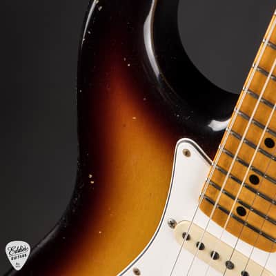Fender Custom Shop Postmodern Stratocaster Journeyman - Bleached 3-Tone Sunburst (Brand New) image 16