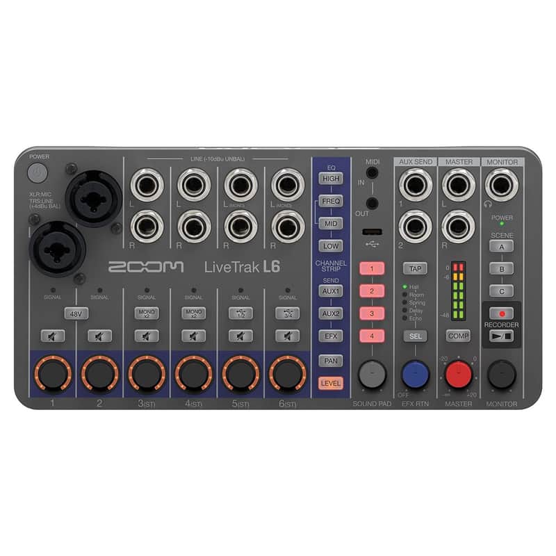 LiveTrak L6 10-channel Digital Mixer image 1